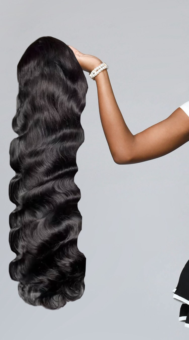 Body wave luxury hair bundle from Brasen's Luxury Boutique.