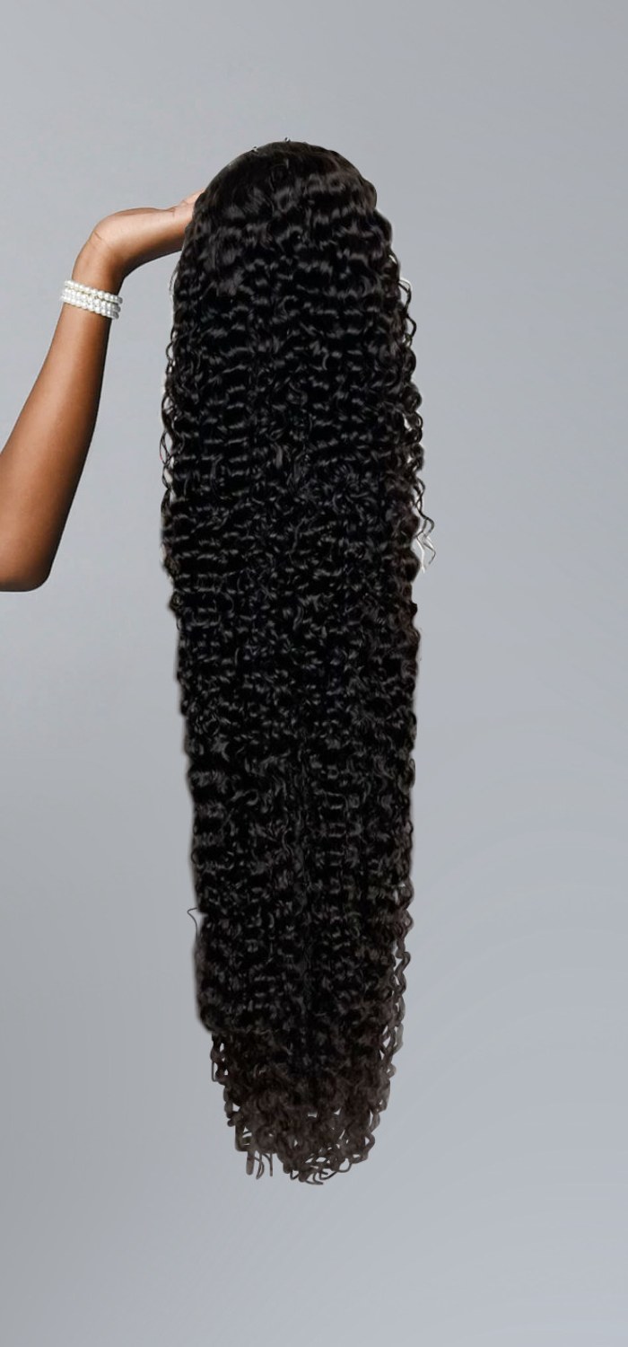 Deep wave luxury hair bundle from Brasen's Luxury Boutique.